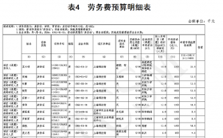  专家劳务费模板「专家劳务费包括哪些」