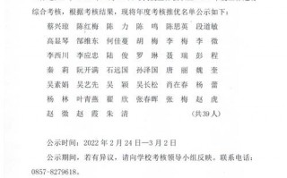 年度考核优秀公示模板,年度考核优秀公示模板图片 