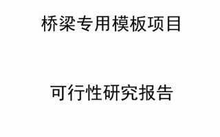 桥梁项目汇报模板,桥梁项目汇报模板范文 