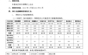 员工薪资调研报告模板,员工薪资调研报告模板下载 