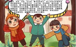 初中生新年小报-中学生新年手抄报模板