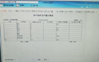  计算当月产品产量模板「计算月末在产品约当产量时应考虑的因素有」