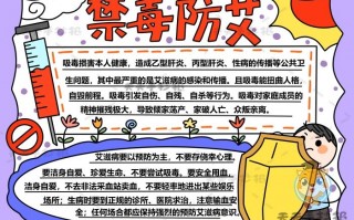 禁毒防艾手抄报模板,禁毒防艾手抄报模板简单 