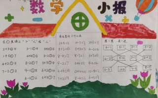 手抄报模板一年级数学,手抄报数学一年级抄写内容 