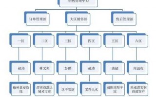  销售部门架构图模板「销售部架构流程图」