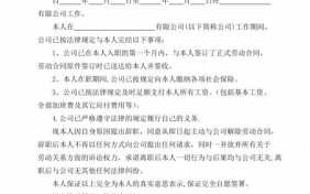 员工离职声明登报模板,员工离职声明如何写 