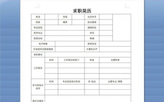 大学毕业生的简历模板下载word格式,大学毕业生简历制作模板 