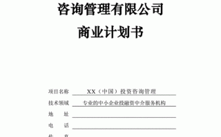 企业投资咨询方案模板_企业投资管理咨询