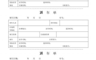 运煤货车派车单模板_煤矿派车单