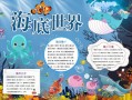 海洋电子小报模板