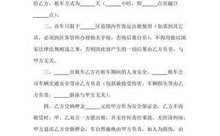  出租车合作方案模板「出租车合伙合同怎么写」