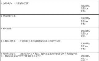 分析改善报告模板图片