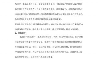 技术方案怎么讲 技术方案模板售后