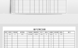  汇总单模板「汇总单怎么打印」