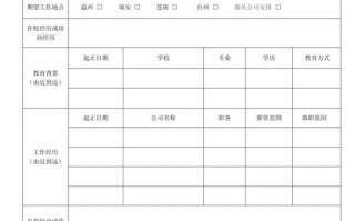  应聘申请表兼职模板「应聘申请表兼职模板下载」