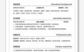 大学生医学生简历模板,医学生简历模板word个人简历免费 