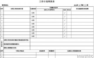 设计工作计划表格模板下载（设计工作计划怎么写）