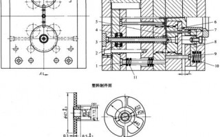  模具上模板设计「模具板图片」