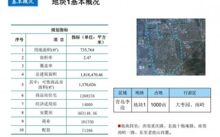 地块调研分析