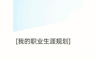 人生职业生涯规划书模板 职业人生规划模板