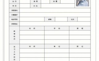 word怎么制作个人简历表-word制作个人简历表模板