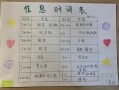 小学孩子作息时间表模板