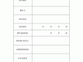 用车使用申请表