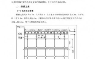 模板支掌出租,模板支撑费用怎么算 