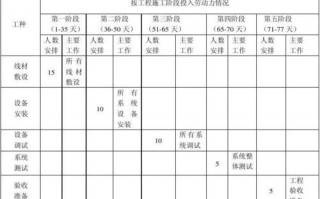 劳动力计划模板（劳动力计划图表怎么做）