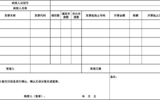 发票递交确认单