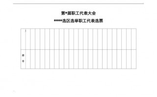 工会选职代会代表模板,工会选职代会代表模板图片 