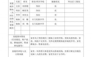 家访调查报告模板6