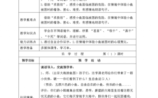 小学语文简案万能模板,小学教学简案语文 