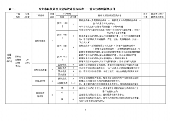 技术创新评价表模板,技术创新绩效评价 -第2张图片-马瑞范文网