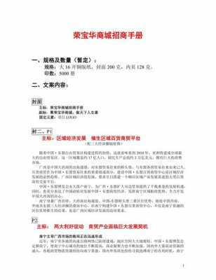 招商方案如何写-招商方案模板pdf-第2张图片-马瑞范文网