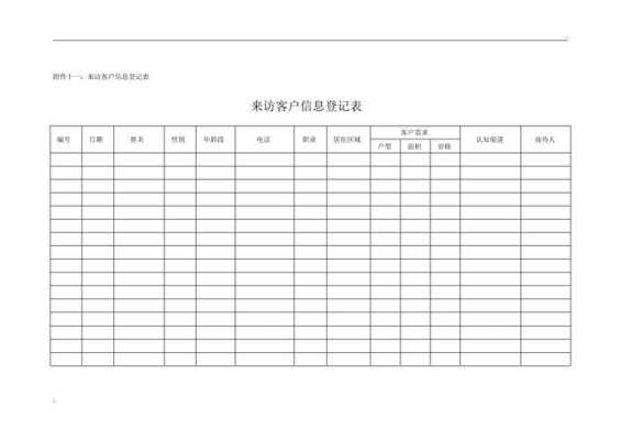 客户来访明细表模板-第2张图片-马瑞范文网