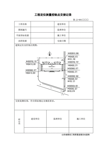 坐标移交单模板_坐标点移交单-第3张图片-马瑞范文网