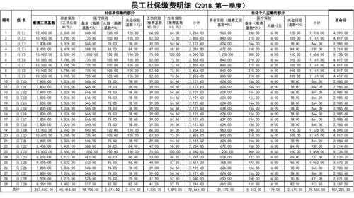 2017社保扣款明细模板_2020社保明细扣费-第3张图片-马瑞范文网