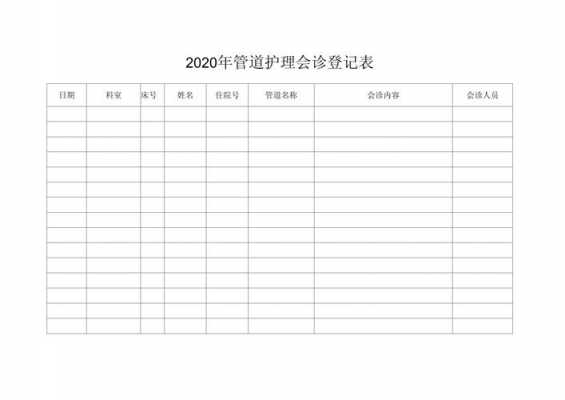 会诊登记及要求-会诊登记本模板-第2张图片-马瑞范文网