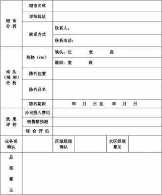 陈列堆头费用申请书-堆头申请模板-第1张图片-马瑞范文网