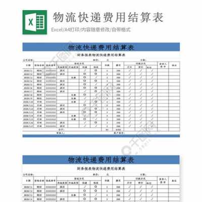  快递对账单计算模板「快递对账怎么设置公式」-第2张图片-马瑞范文网