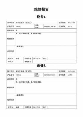  汽修检修报告模板「汽修检修报告模板范文」-第3张图片-马瑞范文网