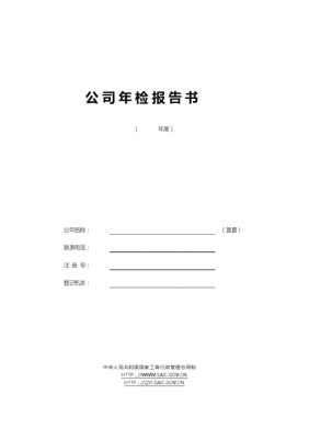 最新企业年审报告模板_企业年审报告样板-第1张图片-马瑞范文网