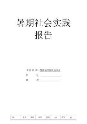 社会实践报告表模板,社会实践报告表模板怎么写 -第2张图片-马瑞范文网