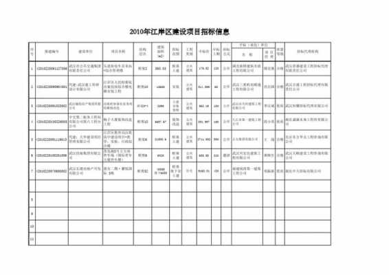 招标项目台账-招标管理台账模板-第2张图片-马瑞范文网