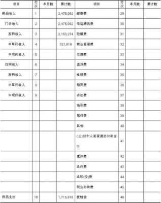  药房收货记账单模板「药房收支明细表」-第3张图片-马瑞范文网