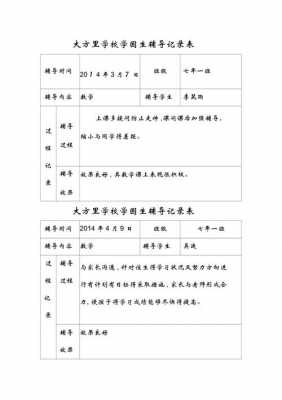  小学学困生辅导模板「小学学困生辅导计划表」-第3张图片-马瑞范文网