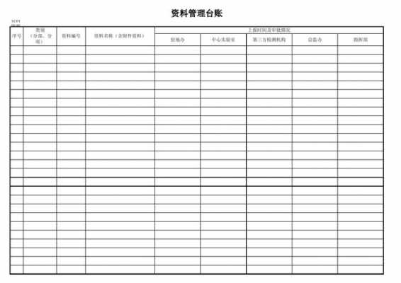 工程量台账表格模板,工程量台账表格模板怎么做 -第2张图片-马瑞范文网