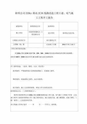  工程开工建设报告模板「开工报告建设方怎么写」-第3张图片-马瑞范文网