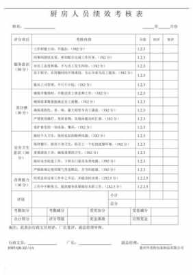 厨房考核指标-第2张图片-马瑞范文网